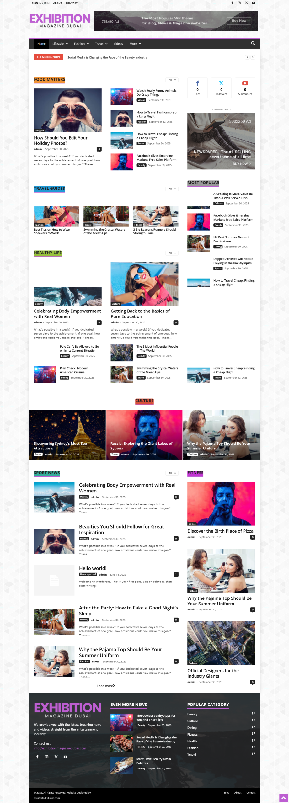 Exhibition Magazine Dubai